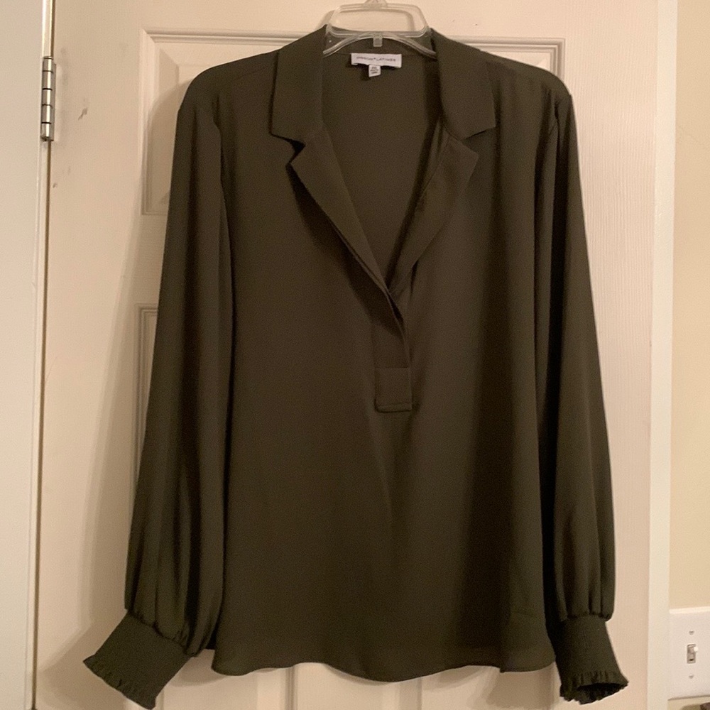 Gibson Latimer Army Green Top. Size XXL. NWOT